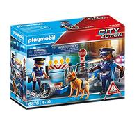 PLAYMOBIL City Action 6878 Control de Policía, A Partir de 5 años