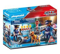 PLAYMOBIL City Action 6878 Control de Policía, A Partir de 5 años