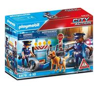 Playmobil City Action 6878 politie-straatblokkering, vanaf 5 jaar,eén maat,Meerk