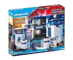 PLAYMOBIL City Action 6919 Comisaría de Policía con Prisión, A Partir de 5 años