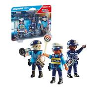 PLAYMOBIL City Action 70669 Set Figuras Policía, para niños de 4 a 10 años