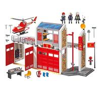PLAYMOBIL City Action 9462 Parque de Bomberos con Efectos de Sonido, A Partir de 4 años