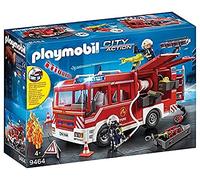 Playmobil City Action Camión de Bomberos con Luces y Sonido, a Partir de 4 Años (9464), Multicolor, Talla Única