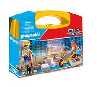 PLAYMOBIL City Action Maletín Construcción, a Partir de 4 años