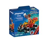 Playmobil city action, quad de rescate 71040, a partir de 4 años