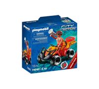 PLAYMOBIL City Action, Quad de Rescate 71040, a Partir de 4 años