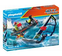Playmobil City Action Vedette De Rescatistas Y Plancheador 70141