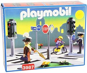 PLAYMOBIL City Life 3987: Encrucijada con Semáforos