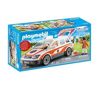 PLAYMOBIL City Life 70050 Coche de Emergencias con Sirena, A Partir de 4 años