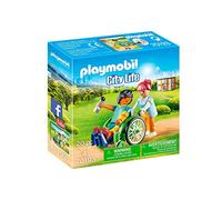 PLAYMOBIL City Life 70193 Paciente en Silla de Ruedas, A Partir de 4 años
