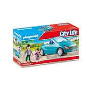 PLAYMOBIL City Life, 70285 Familia con Coche, A Partir de 5 años