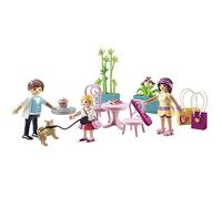 PLAYMOBIL City Life 70593 Cafetería, para niños de 5 a 12 años