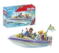 PLAYMOBIL City Life 71366 Promo Packs Paseo Lancha en la Luna de Miel, romántico Viaje en Barco, Maravillosa Luna de Miel Tras una Boda de ensueño, Juguetes para niños a Partir de 4 años