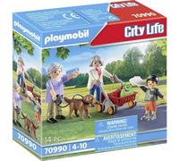 Playmobil Juguete City Life - Abuelos y Nieto - A partir de 4 años (70990)