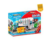 PLAYMOBIL City Life 70885 Camión de Basura con Luces, con Capacidad RC, Juguete para niños a Partir de 4 años