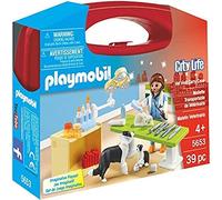 PLAYMOBIL City Life Maletín Veterinaria, A Partir de 4 años (5653)
