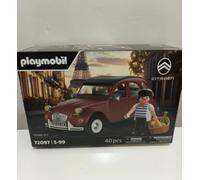 Playmobil Coche Citroën 2CV Granate Exclusivo 72097