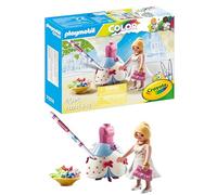 PLAYMOBIL Color 71374 Diseñadora de Moda, diseño Creativo Ropa, con bolígrafos y Accesorios solubles en Agua, Juguetes para niños a Partir de 5 años