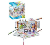 PLAYMOBIL Color 71514 Salón canino, estilismo imaginativo en la peluquería de Perros, con bolígrafos y Accesorios solubles en Agua, Juguetes para niños y niñas a Partir de 6 años
