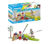 PLAYMOBIL Color 71515 Skatepark, audaces Acrobacias en monopatín, con bolígrafos y Accesorios solubles en Agua, Juguetes para niños y niñas a Partir de 6 años
