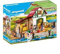 Playmobil Country 6927, Establo De Ponis Con Animales Y Heno