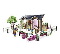Playmobil 70995 Clases de Equitación con Boxes para Caballos