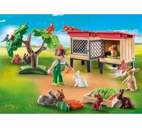 Playmobil country 71251 paseo con alpaca, animales de granja ecológic