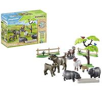 PLAYMOBIL Country 71307 Set Animales,con adorables Animales de Granja como Vacas, Cabras, ovejas y Cerdos vietnamitas, Juguetes para niños a Partir de 4 años