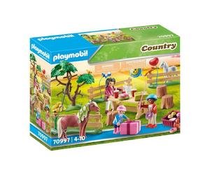 Playmobil Country Decoración De Fiesta Con Ponis 70997 Caballo Caballos