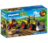 PLAYMOBIL | Country | Gran tractor con arrancadora de patatas | Set de maquinaria agrícola con cargador frontal, función de clasificación y numerosos accesorios | Para niños a partir de 4 años | 72161