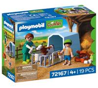 PLAYMOBIL | Country | Veterinario Rural | Set Veterinario con Ternero, Box de cuidados y Accesorios médicos | para niños a Partir de 4 años | 72167