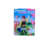 PLAYMOBIL - Cuidador de Zoo con pájaros exóticos, Set de Juego (4758)