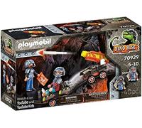 Playmobil dino rise 70929 dino mine carro de cohetes, combinable con v