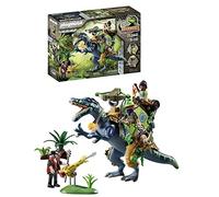 PLAYMOBIL Dino Rise 71260 Spinosaurus, la Armadura del Dinosaurio es acoplable, Dispone de un Gran cañón Giratorio, Juguete para niños a Partir de 5 años