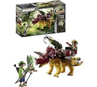 Playmobil Dino Rise: Triceratops y soldados