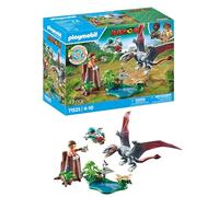 PLAYMOBIL Dinos 71525 Beobachtungsstation für Dimorphodon, inklusive Drohne mit
