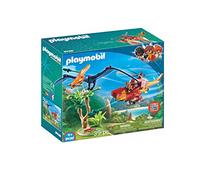 PLAYMOBIL Dinos 9430 Helicóptero con Pterosaurio, A partir de 4 años
