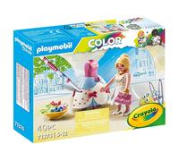 Playmobil Color Diseñadora de Moda - Crea y Personaliza Tu Colección