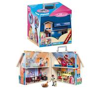 PLAYMOBIL Dollhouse 70985 Casa Muñecas Maletín con Mango Plegable, Juguetes para niños a Partir de 4 años