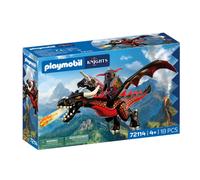 PLAYMOBIL - DRAGÓN NEGRO, 72114, TIENDA CON LICENCIA OFICIAL, ENVIO URGENTE 24-48 HORAS EN PENÍNSULA, FAMOBIL, CLICKS, JUGUETES, NIÑOS, NIÑAS, FIGURAS, MUÑECOS, 100% ORIGINAL, MEDIEVAL, GUERREROS