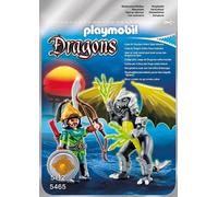 PLAYMOBIL Dragones - Dragón Tormenta con Guerrero (5465)