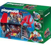 Playmobil Dragones Set - Caballeros Y Dragón Transportable 5420