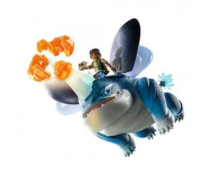 Playmobil Dragons: Los Nueve Reinos - Bissocorn y D'Angelo