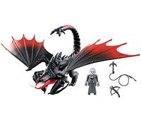 PLAYMOBIL DreamWorks Dragons 70039 Aguijón Venenoso y Crimmel, A partir de 4 años