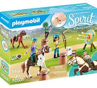 PLAYMOBIL DreamWorks Spirit 70331 Aventura al Aire Libre con Abigaíl y Boomerang, A Partir de 4 Años