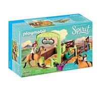 PLAYMOBIL DreamWorks Spirit 9478 Establo Fortu y Spirit, A partir de 4 años
