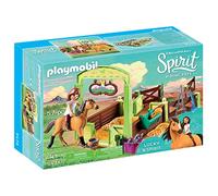 PLAYMOBIL DreamWorks Spirit 9478 Establo Fortu y Spirit, A partir de 4 años