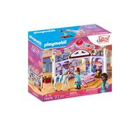 PLAYMOBIL DreamWorks Spirit Untamed 70695 Miradero Tienda Hípica, A Partir de 4 años