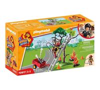 Playmobil Duck on Call: Rescate de Bomberos con Freddy Fire y Gato