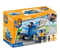 PLAYMOBIL 70915 Duck on Call Vehículo de Emergencia de la Policía, con luz y Sonido, Juguetes para niños a Partir de 3 años, Multicolor